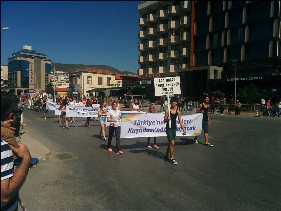 ADA DOAN SPOR dans grubu ''Turizm haftas'' etkinliinde.